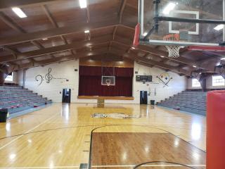 Valentine Gym Basketball Court