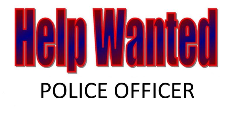 Help Wanted for Police Officer